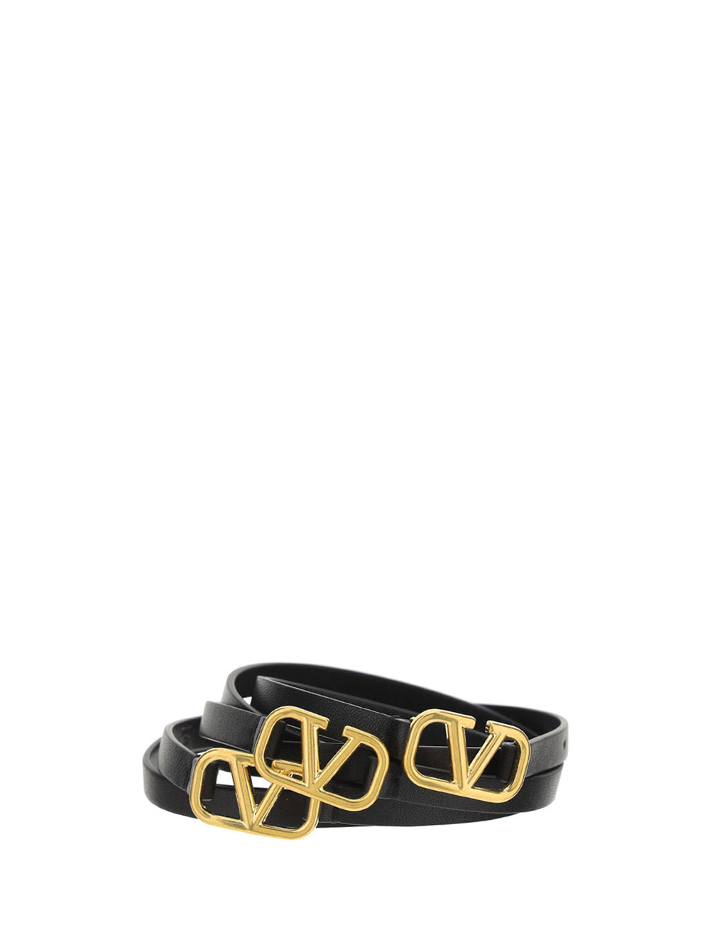 VLogo Signature Nappa Belt 10 MM - Black