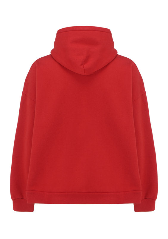 Slime Hoodie Wide Fit - Red