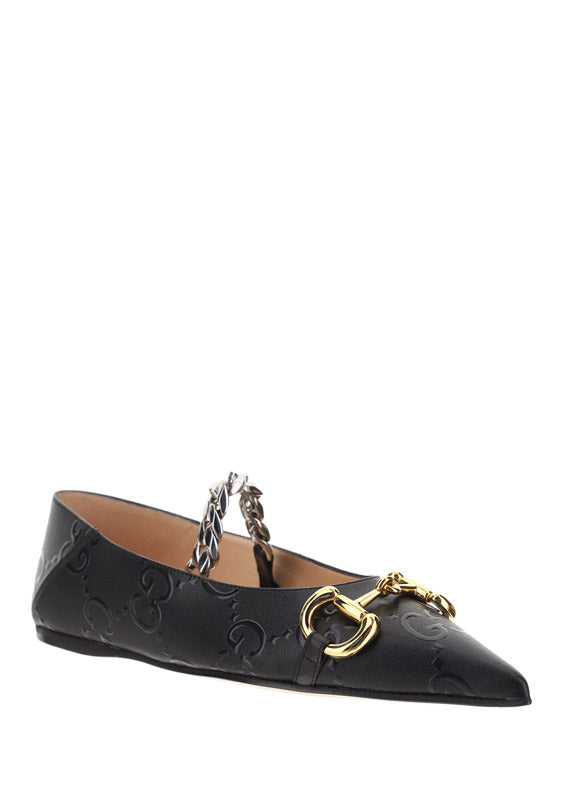 Pretty Wonka Ballerina Flat - Black.