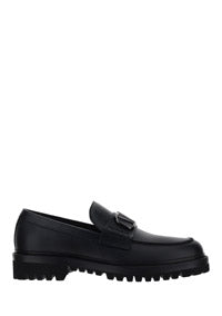 Vlogo Signature Calfskin Loafer - Black