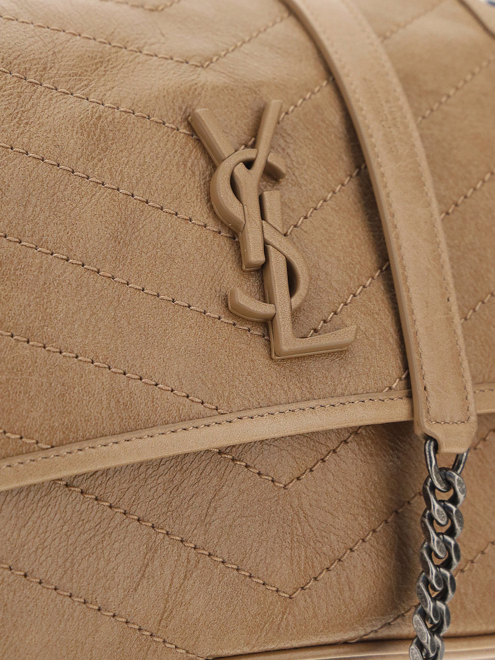 Niki Medium Chain Bag - Dark Toffee