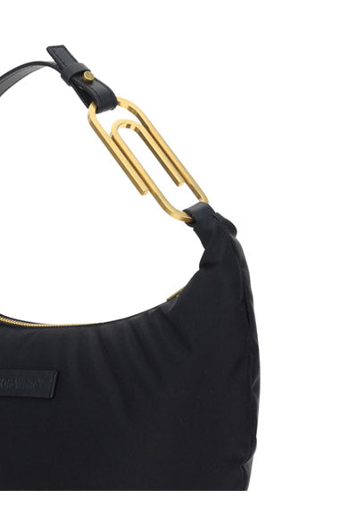 Paperclip 28 Mini Hobo Bag - Black