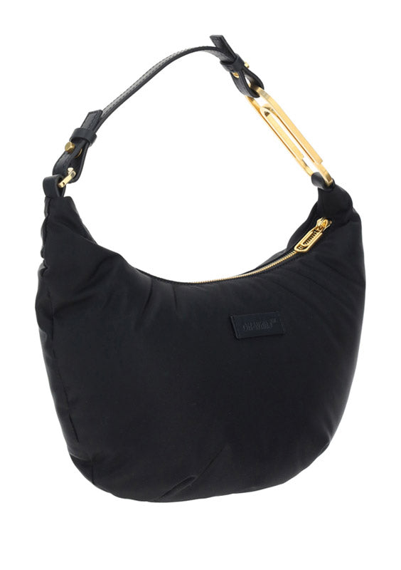 Paperclip 28 Mini Hobo Bag - Black