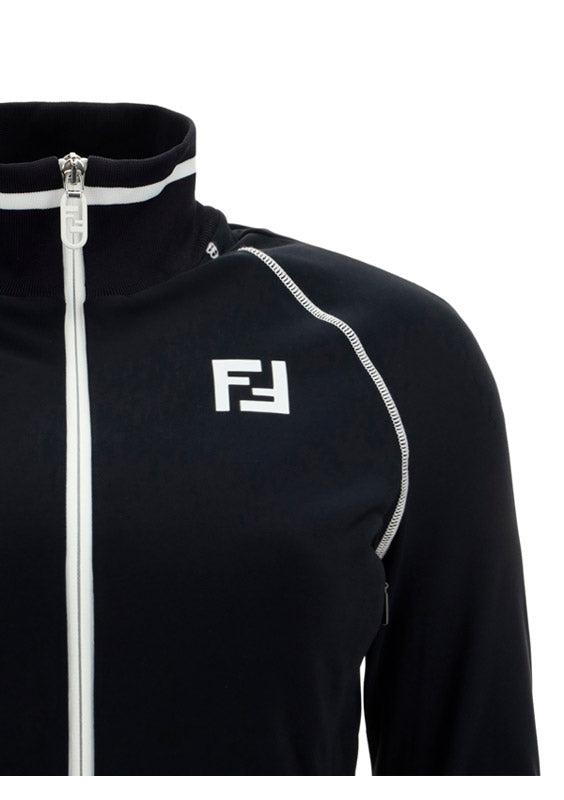 Tech Fabric Sweater - Black