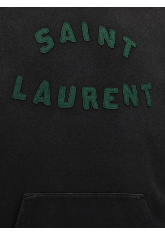 Logo Hoodie - Black/Green