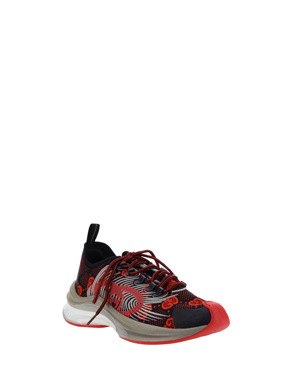 Gucci Run Sneaker - Red / Black