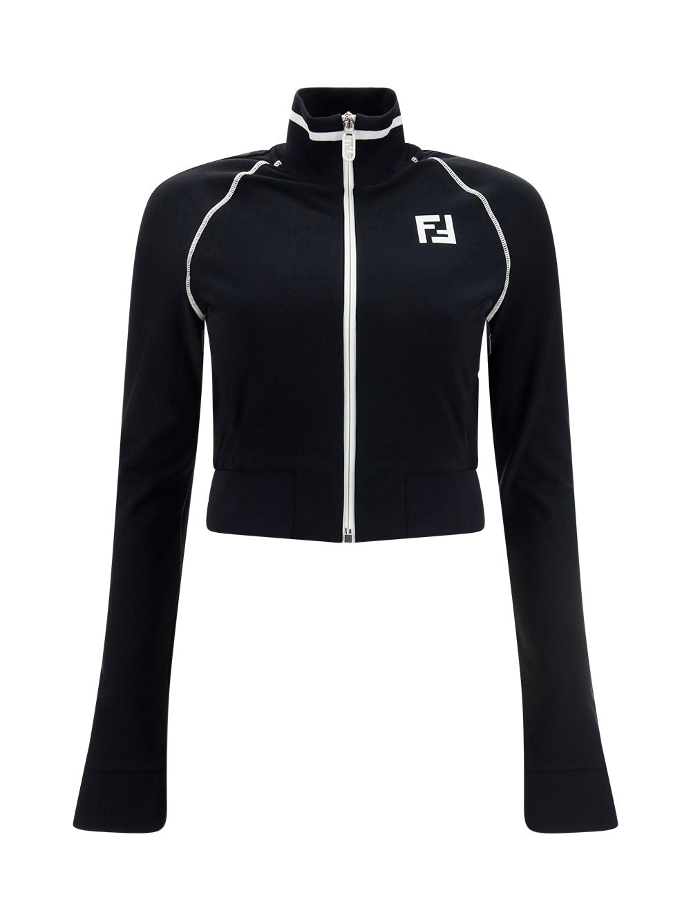 Tech Fabric Sweater - Black