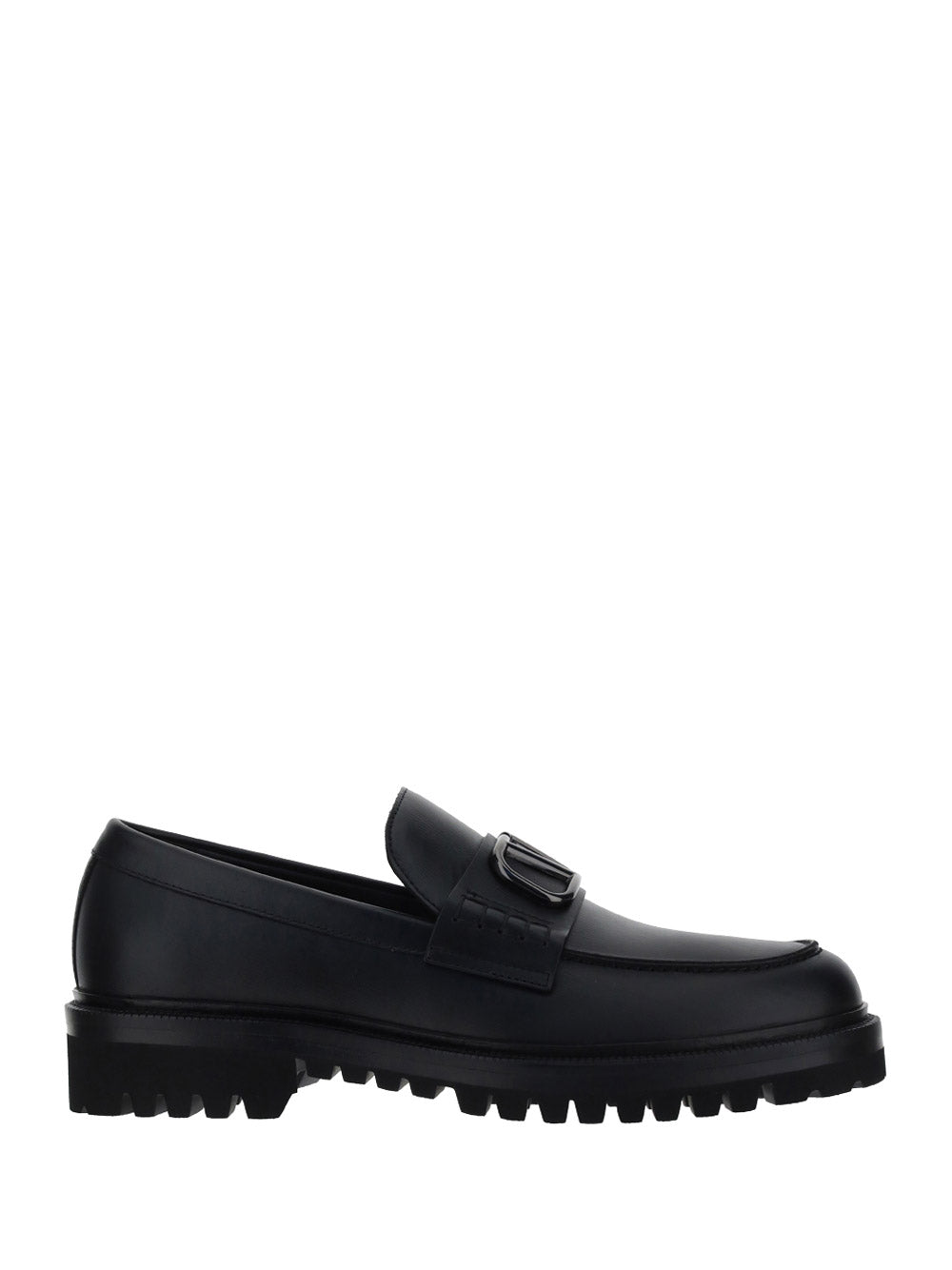 Vlogo Signature Calfskin Loafer - Black