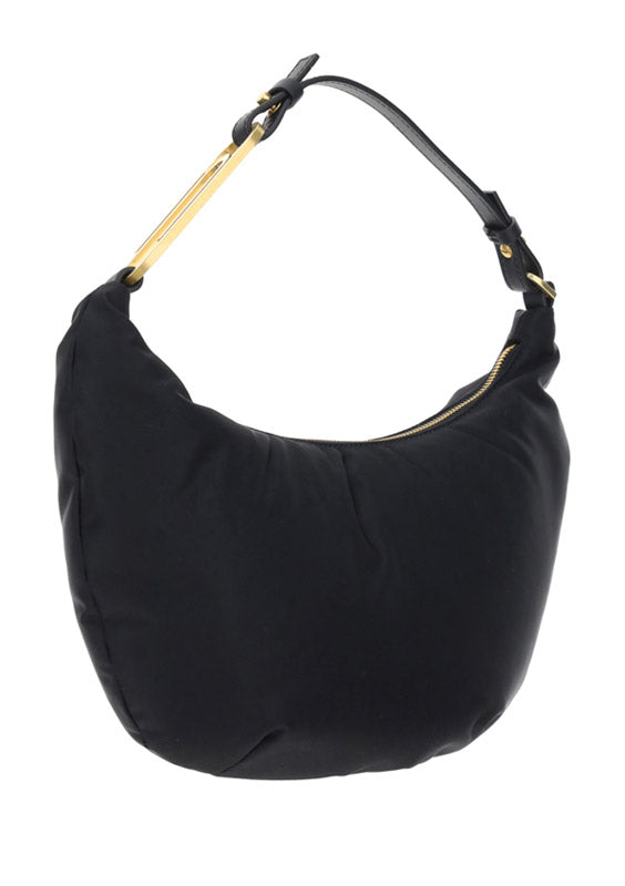 Paperclip 28 Mini Hobo Bag - Black