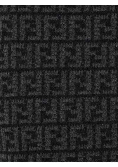 Crocheted Cashmere Skirt - Black