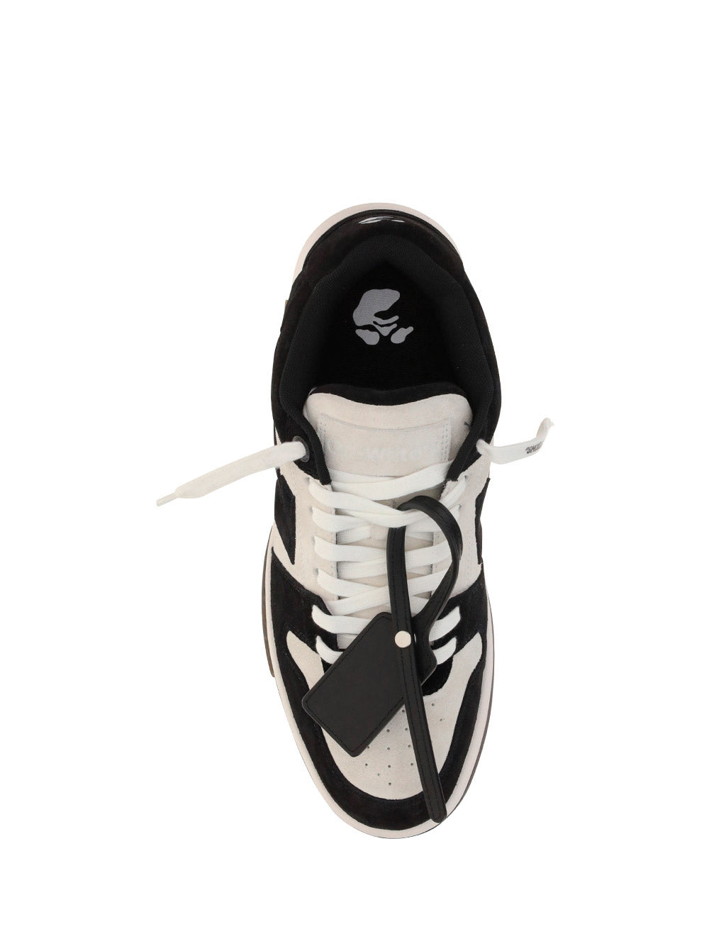 Out Of Office Vintage Suede Sneakers - Black/White