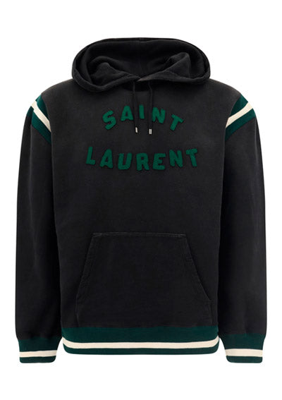 Logo Hoodie - Black/Green