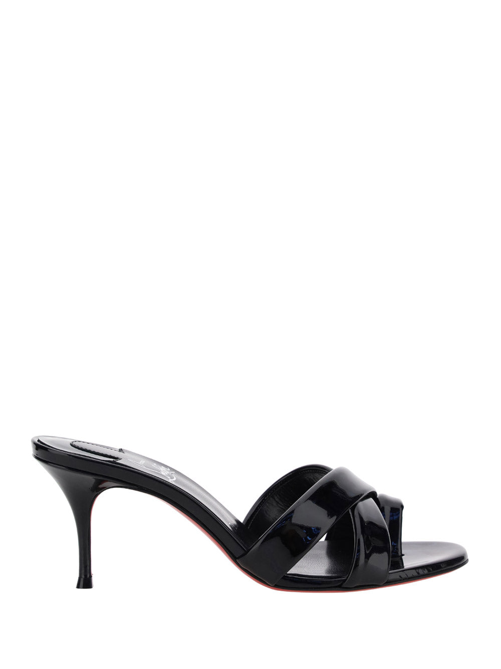 Simply Mule Sandal - Black / Patent