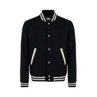 Teddy Jacket In Wool - Black
