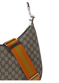 Gucci Attache Large Shoulder Bag - Beige/Ebony