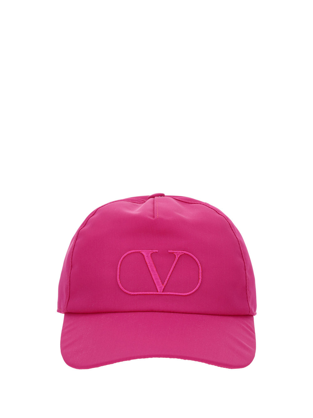 VLogo Signature Silk Baseball Cap - Pink PP