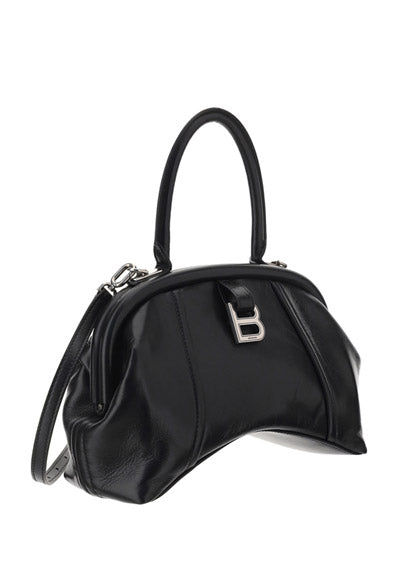 Editor Large Bag In Paper Calfskin - Black