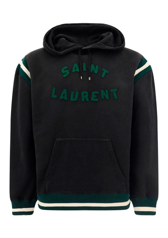 Logo Hoodie - Black/Green