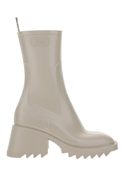 Betty Rain Boots - Ivory