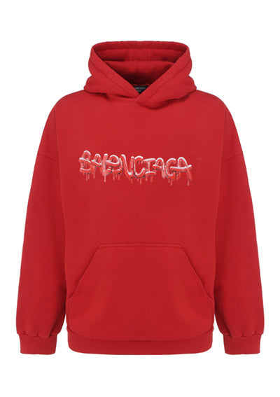 Slime Hoodie Wide Fit - Red
