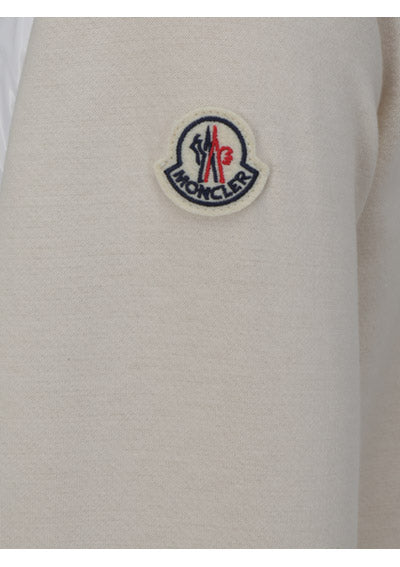 Padded Sweatshirt - Cream.