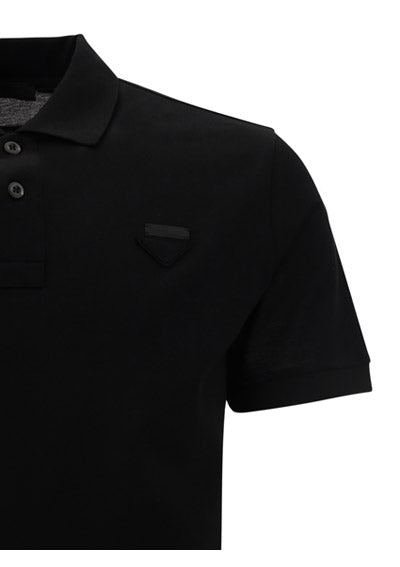 Piqué Polo Shirt - Black
