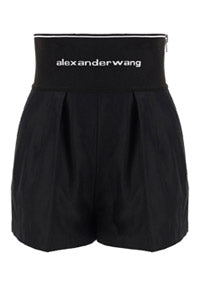 Safari Short in Cotton Tailoring - Black