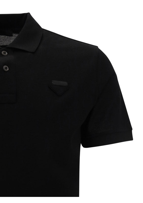 Piqué Polo Shirt - Black