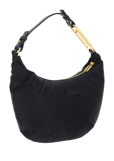Paperclip 28 Mini Hobo Bag - Black