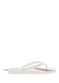 Rubber Stripe Flip Flop - White