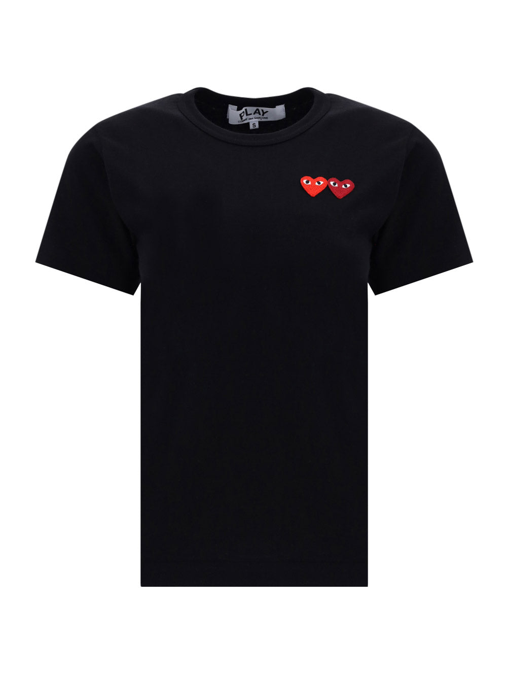 Double Heart T-shirt - Black