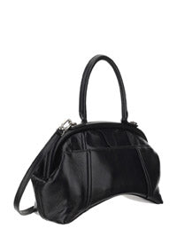 Editor Large Bag In Paper Calfskin - Black