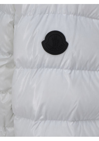 Morgat Short Down Jacket - White / Black