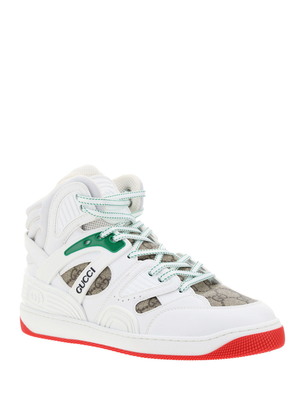 Gucci Basket Sneaker with Interlocking G - White Demetra