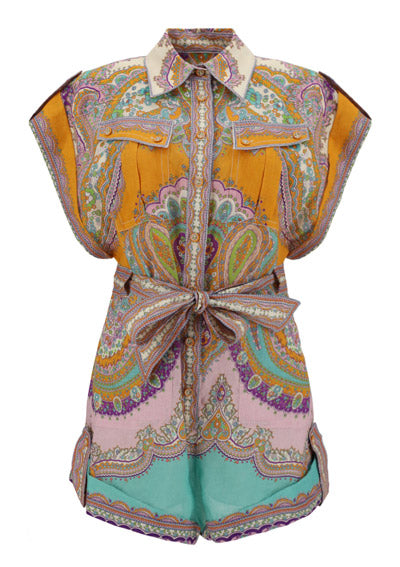Lola Cuffed Playsuit