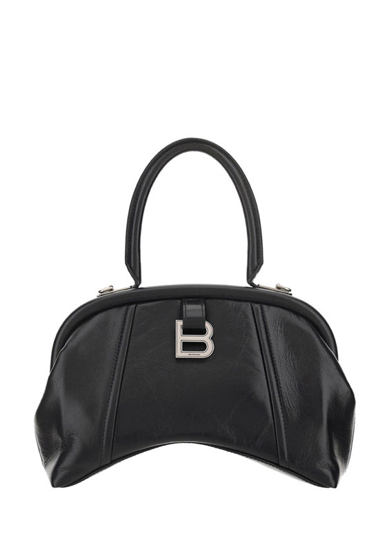 Editor Large Bag In Paper Calfskin - Black