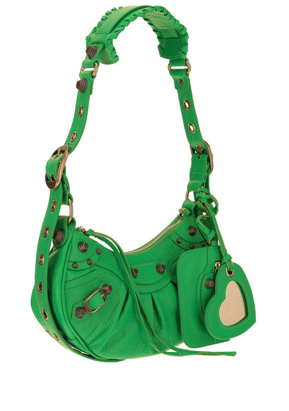 Le Cagole XS Shoulder Bag - Green