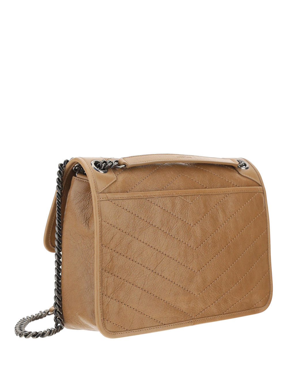 Niki Medium Chain Bag - Dark Toffee