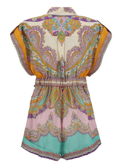 Lola Cuffed Playsuit