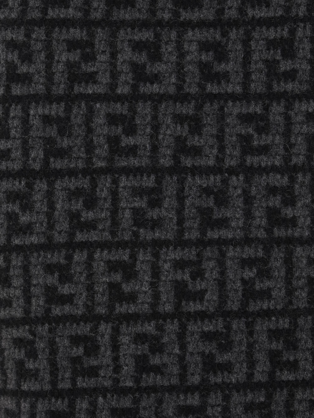 Crocheted Cashmere Skirt - Black