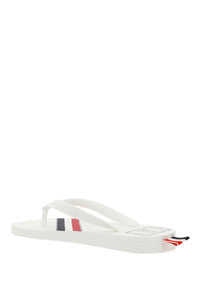 Rubber Stripe Flip Flop - White
