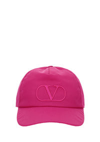 VLogo Signature Silk Baseball Cap - Pink PP
