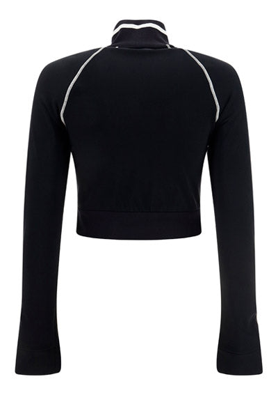Tech Fabric Sweater - Black