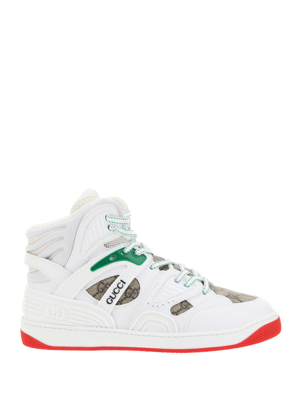 Gucci Basket Sneaker with Interlocking G - White Demetra