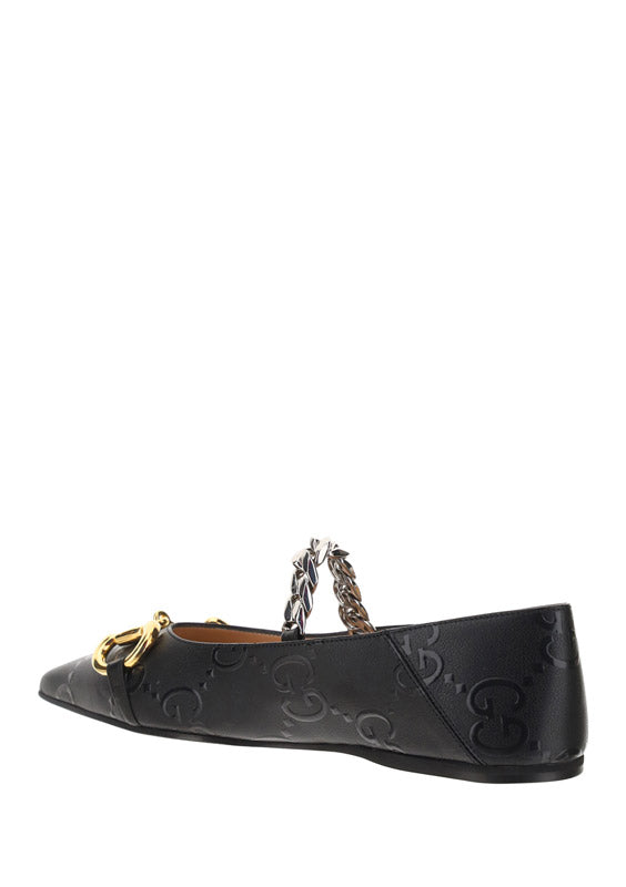 Pretty Wonka Ballerina Flat - Black.