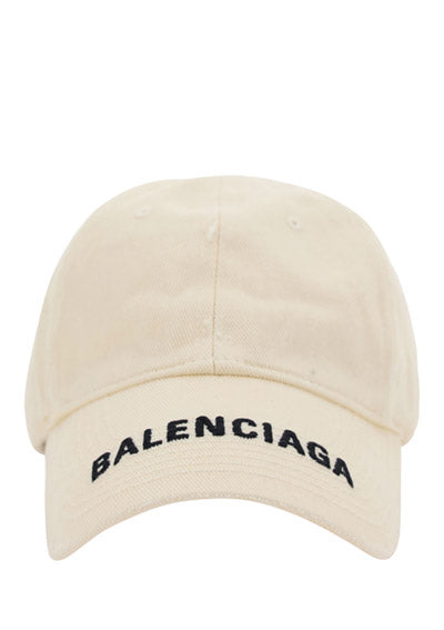 Logo Visor Cap - Ivory