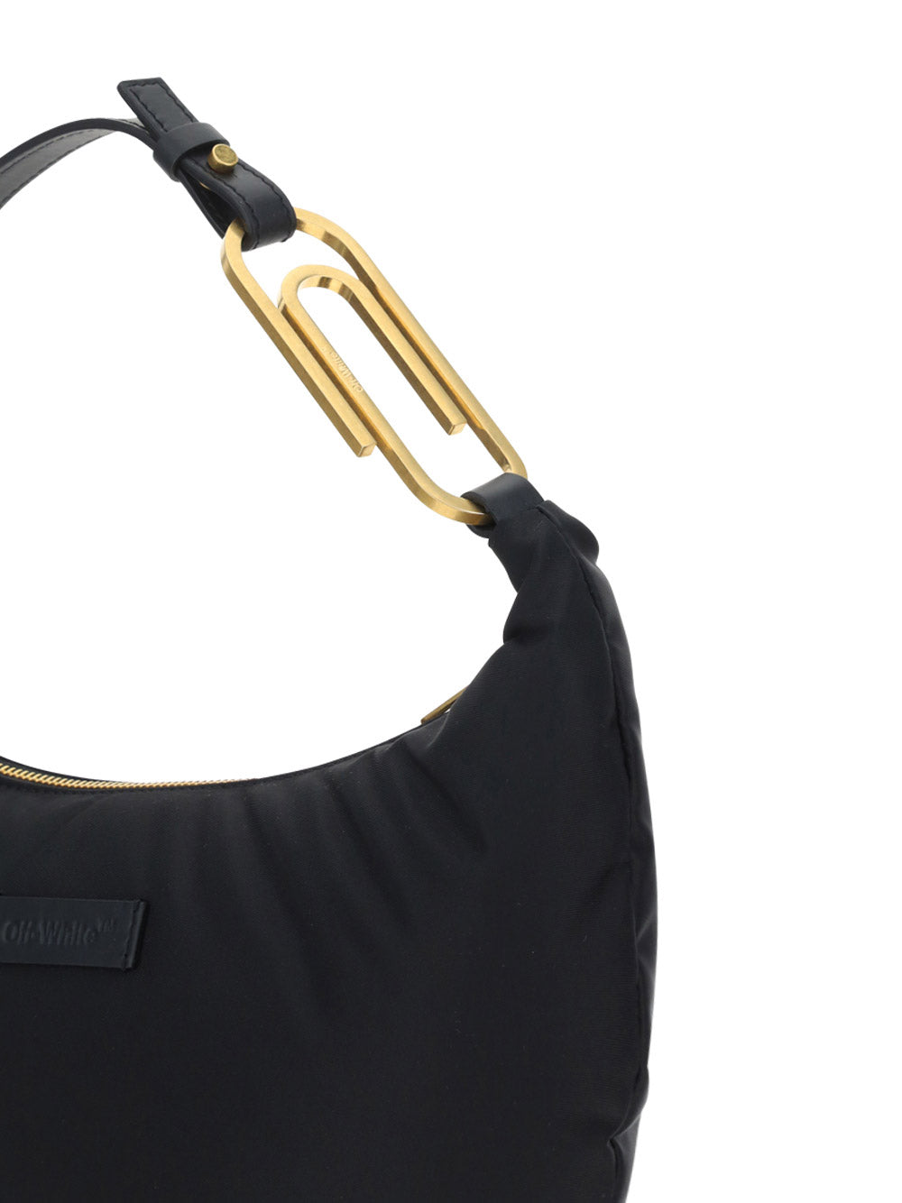 Paperclip 28 Mini Hobo Bag - Black
