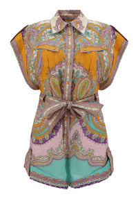 Lola Cuffed Playsuit
