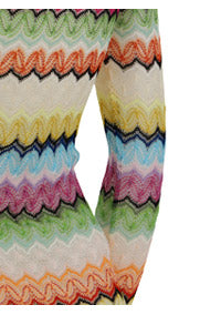 Long Sleeve Mini Dress - Multi