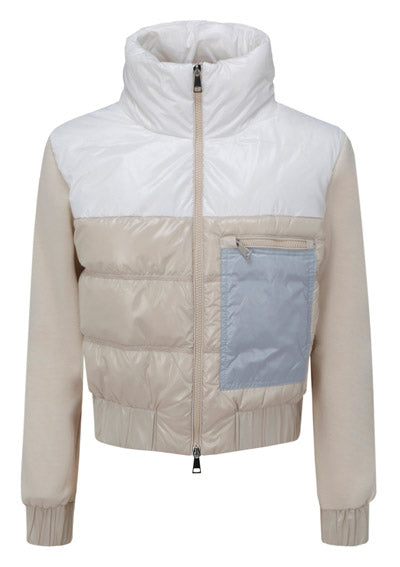 Padded Sweatshirt - Cream.